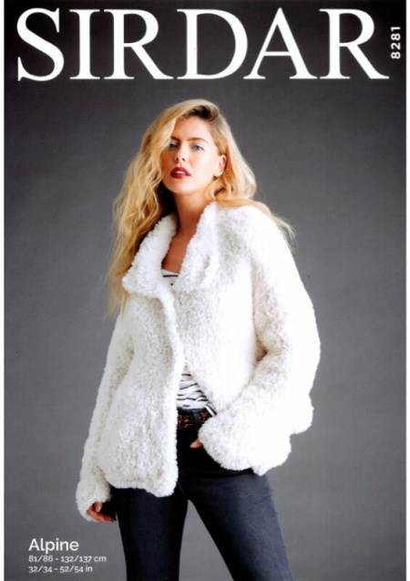 Sirdar Bomber Jacket Pattern 8281