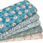 Feathered Foliage Christmas Quilting Cotton