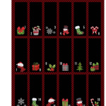 Santa's Tree Farm Advent Calendar