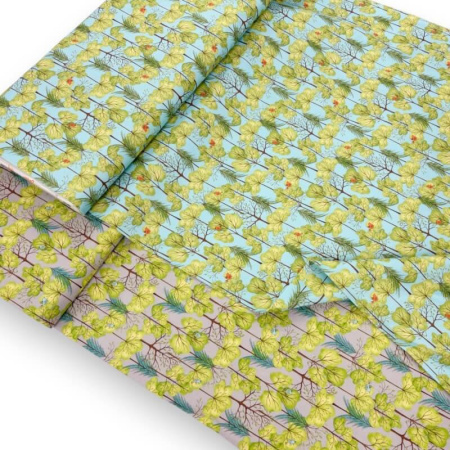 Be My Neighbour Trees Quilting Cotton