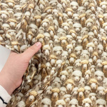 Natural Wooly Sheep Polycotton