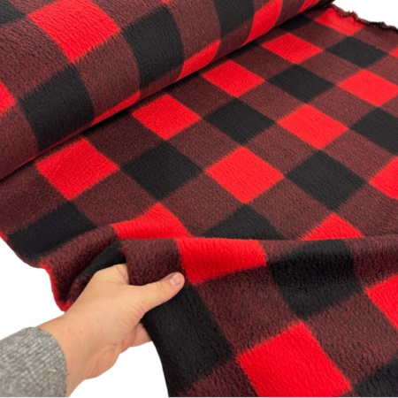 Red Buffalo Check Sherpa Fleece