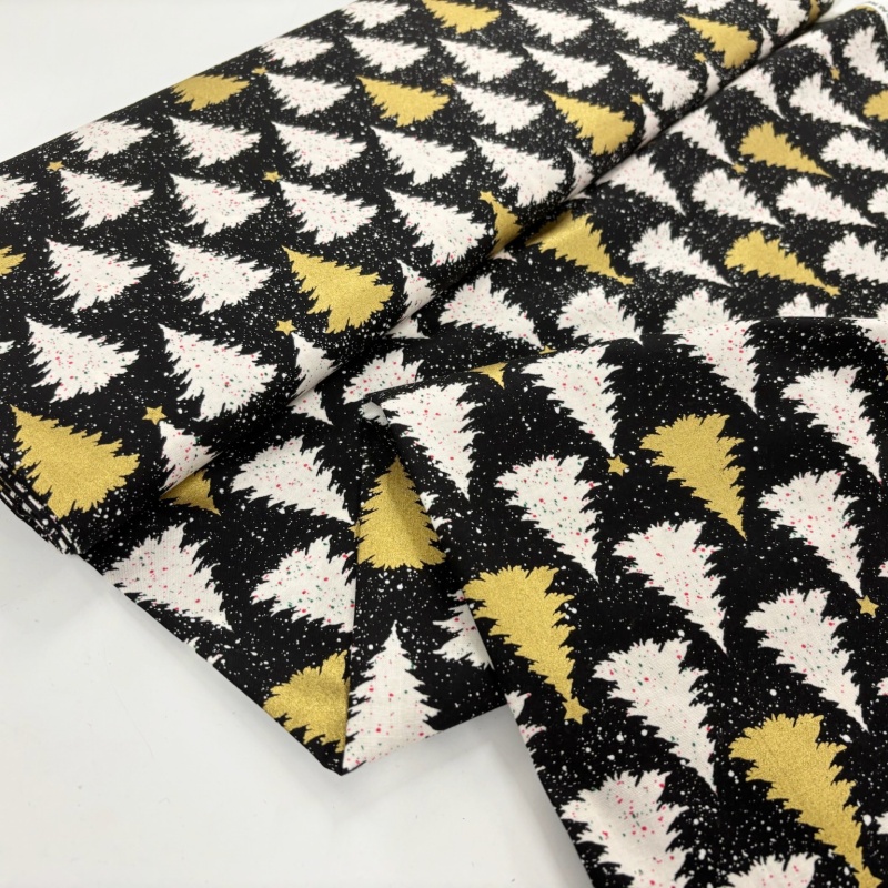 Image of Christmas Trees Quilting Cotton