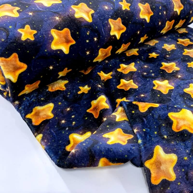 Image of Night Sky Stars Cuddle Fleece