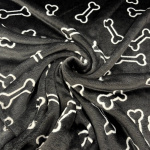 Bone Outlines Cuddle Fleece