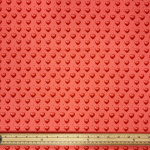 Shiny Gumdrop Hearts Polycotton