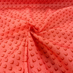 Shiny Gumdrop Hearts Polycotton