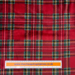 Willis Red Tartan Cuddle Fleece