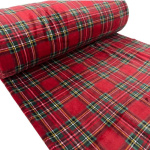 Willis Red Tartan Cuddle Fleece