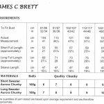 James C Brett Sweater Pattern JB999