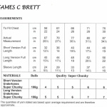 James C Brett Sweaters Pattern JB993