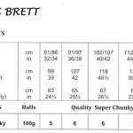 James C Brett Waistcoat Pattern JB996