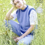 King Cole Sweater and Tank Top Pattern 6408