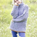 King Cole Sweater and Cardigan Pattern 6411