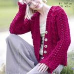King Cole Cardigan, Waistcoat and Tank Top Pattern 6412