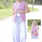 King Cole Cardigan, Waistcoat and Tank Top Pattern 6412