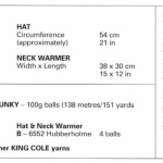 King Cole Accessories Pattern 6442