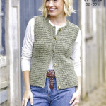King Cole Waistcoats Pattern 6421