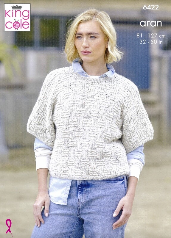 Image of King Cole Sweaters Pattern 6422