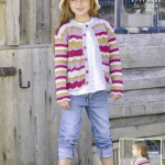 King Cole Child's Cardigans Pattern 6424