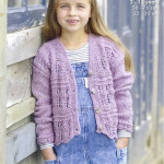 King Cole Child's Cardigans Pattern 6424
