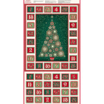 Good Tidings Christmas Tree Advent Panel