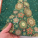 Good Tidings Christmas Tree Advent Panel