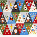 Christmas Bunting Panel