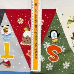 Christmas Bunting Panel