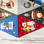 Christmas Bunting Panel