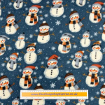 Christmas Snowman Polar Fleece