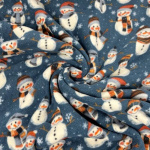 Christmas Snowman Polar Fleece