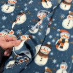 Christmas Snowman Polar Fleece