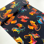 Dragon Song Flying Dragons Cotton
