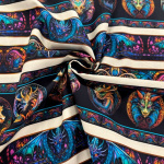 Dragon Song Stripe Cotton