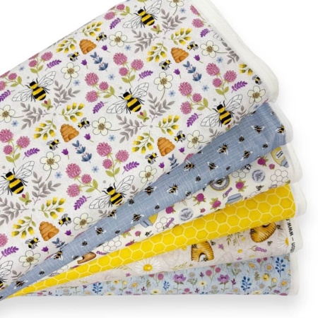 Queen Bee Quilting Cotton