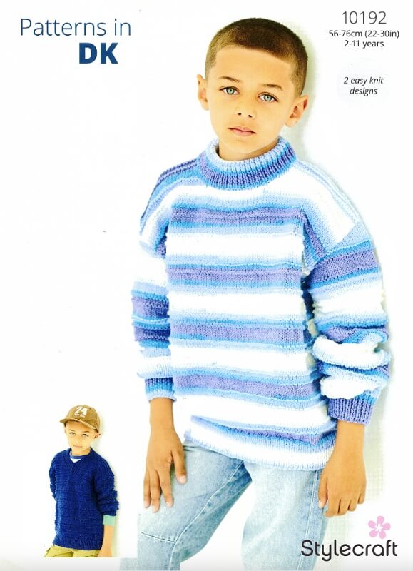 Image of Stylecraft Sweaters Pattern 10192