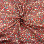 Strawberry Thief Red Polycotton