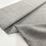 Grey Melange Poly Wool Suiting
