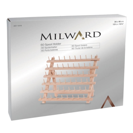 Milward Wooden 60 Spool Thread Holder
