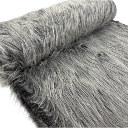 Black Frost Long Pile Fur