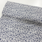 Blue Patterned Linen