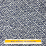 Blue Patterned Linen