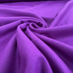 Bright Purple Plain Wool