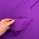 Bright Purple Plain Wool