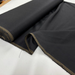 Q1330 Black Poly Wool Suiting