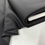 Q1330 Black Poly Wool Suiting