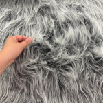Black Frost Long Pile Fur