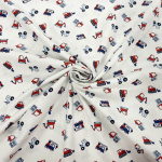 Toy Vehicles Quilting Cotton