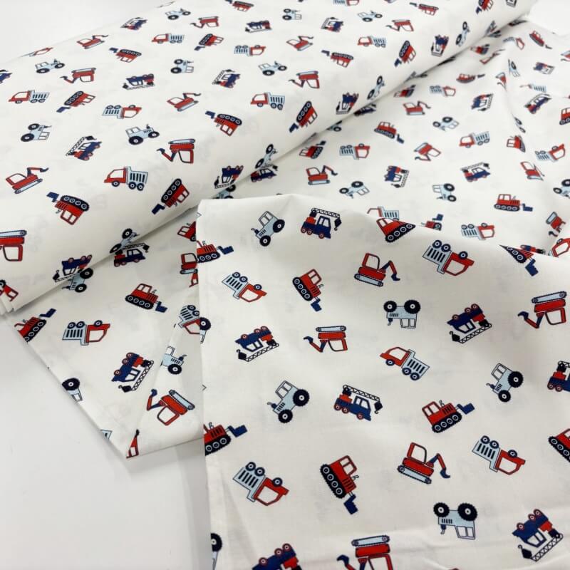 Image of Toy Vehicles Quilting Cotton